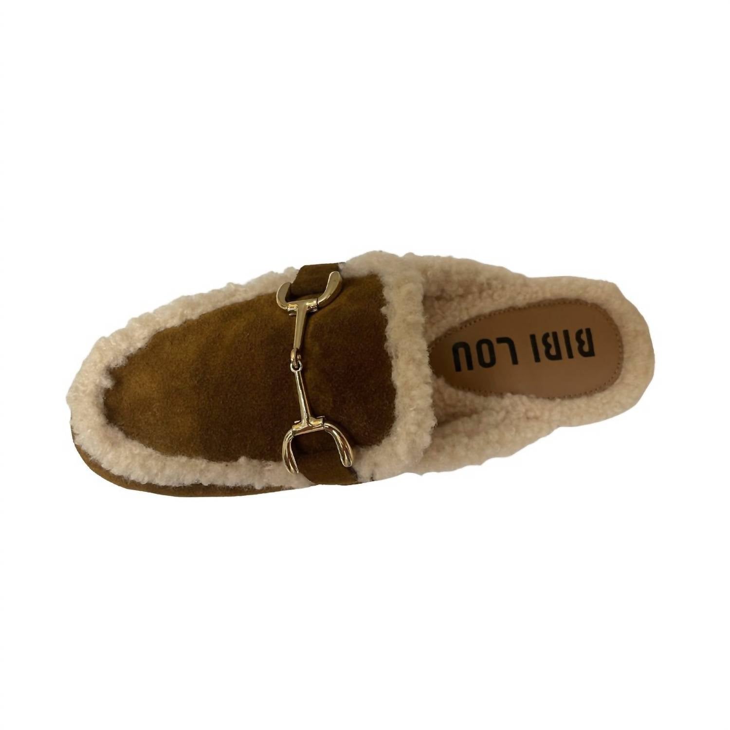 Bibi Lou - Women's Lola Sherpa Mule Loafers