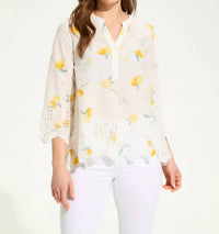 Fdj - Eyelet Top
