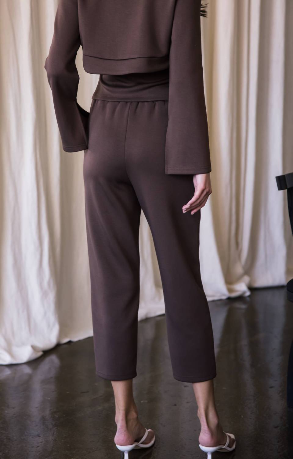 P.Cill - Butter Modal Waist Band Ankle Pants