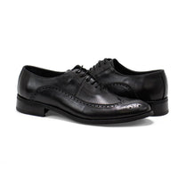 Hakki - Men's Genova Leather Wingtip Oxford Shoes
