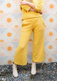 Ivy Jane - Quilted Knit Pant