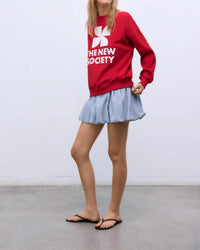 The New Society - Cloe Balloon Mini Skirt