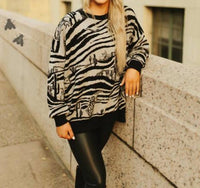 2Flyco - Women's Wild West Zoo Sweater