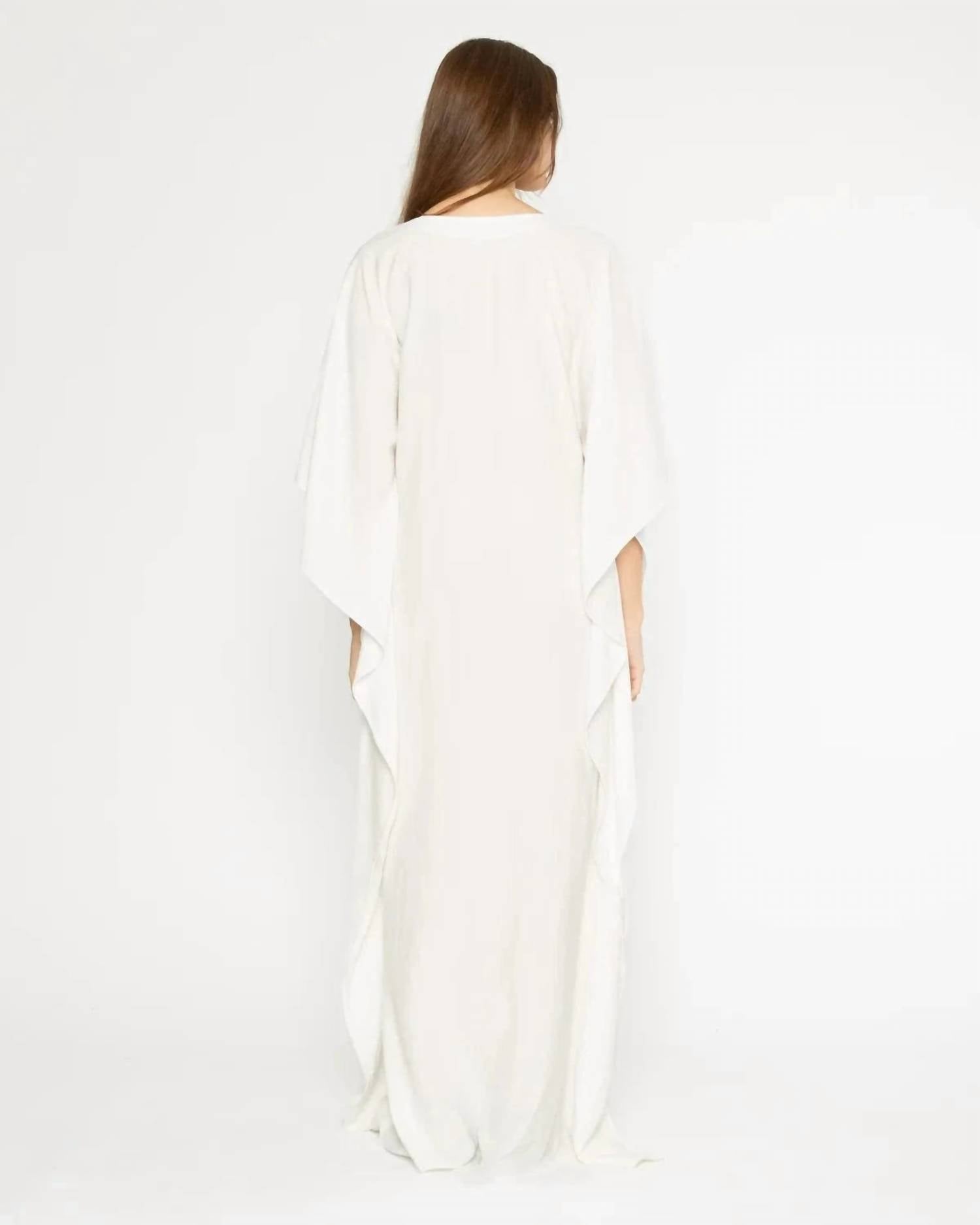 Ripley Rader - Satin Crepe Caftan Dress