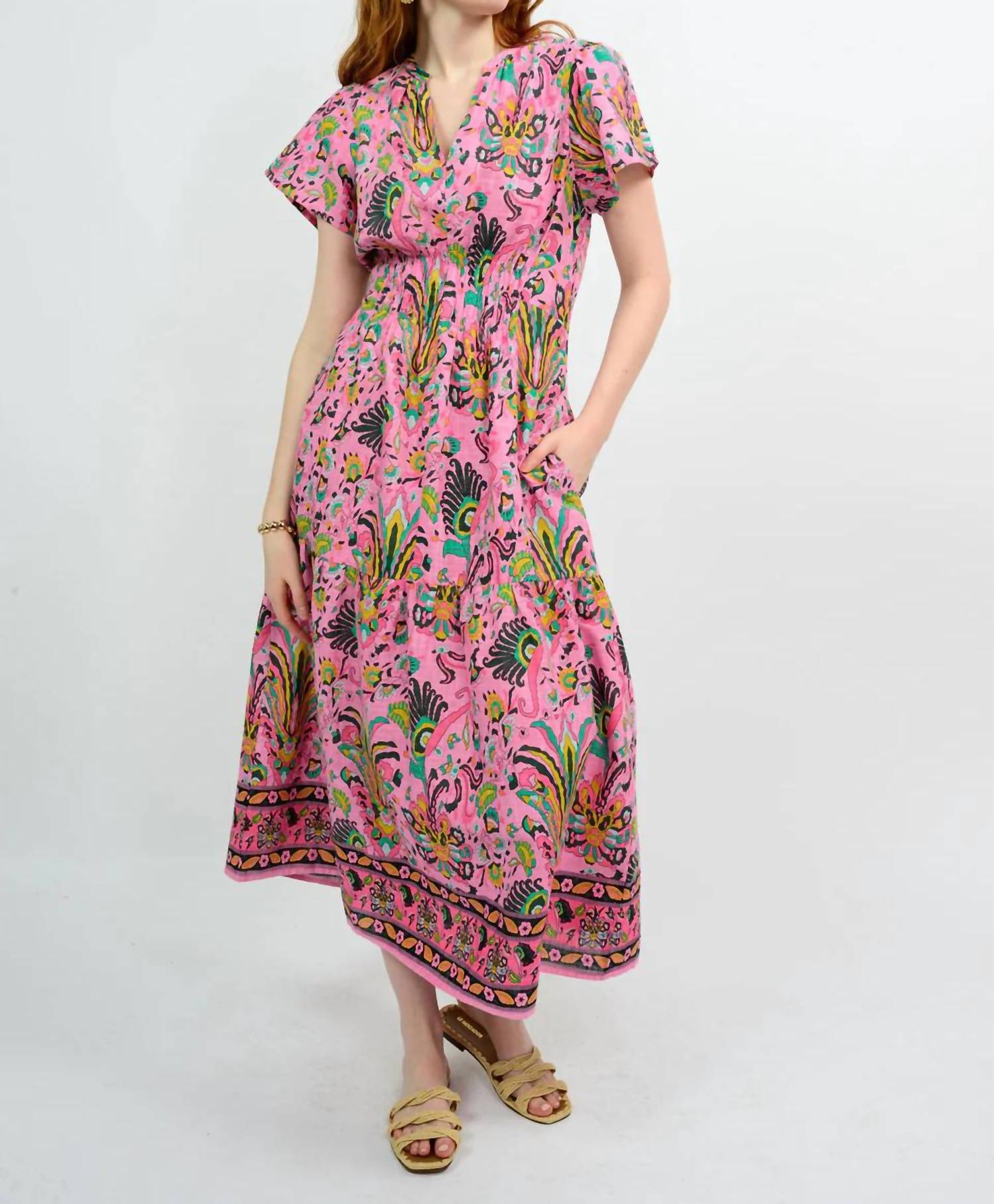 Uncle Frank - Tropical Borders Dress