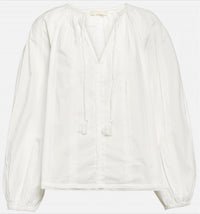 Ulla Johnson Juliette Blouse in pristine - women's blouse - view 6