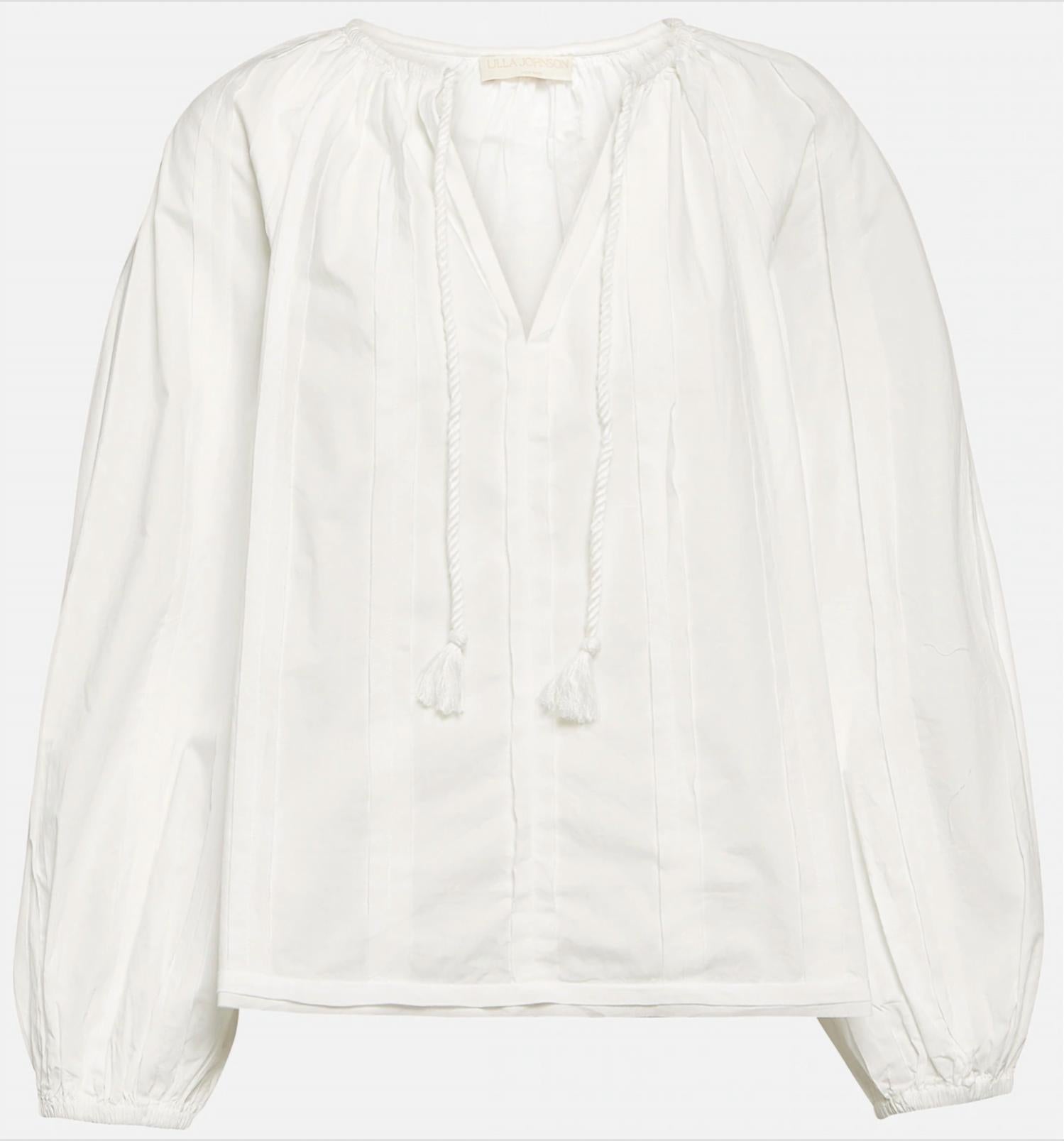 Ulla Johnson Juliette Blouse in pristine - women's blouse - view 6