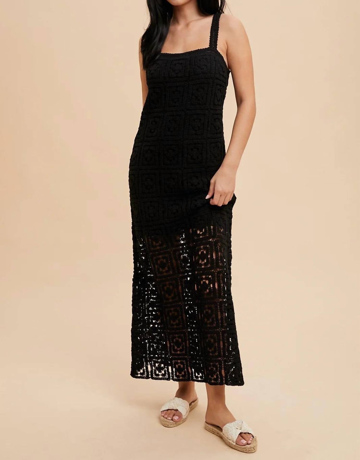 In-Loom - Crochet Maxi Dress