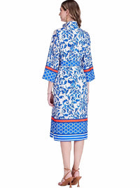 Jade - Band Collar Midi Dress