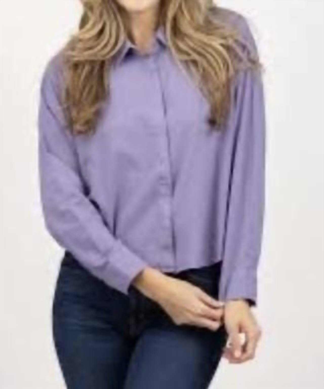 XIRENA Smyth Shirt in purple storm - women's long sleeve top