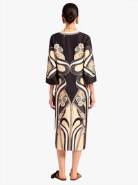 La Doublej - Women's Silk Twill Kaftan Dress