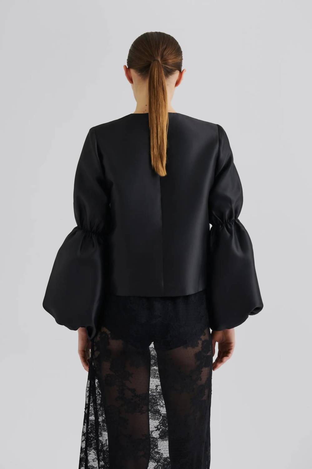 Malina - Cia Double Pouf Sleeve Blouse