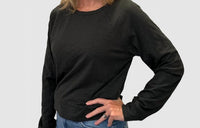 Bobi - Slouchy Raglan Top