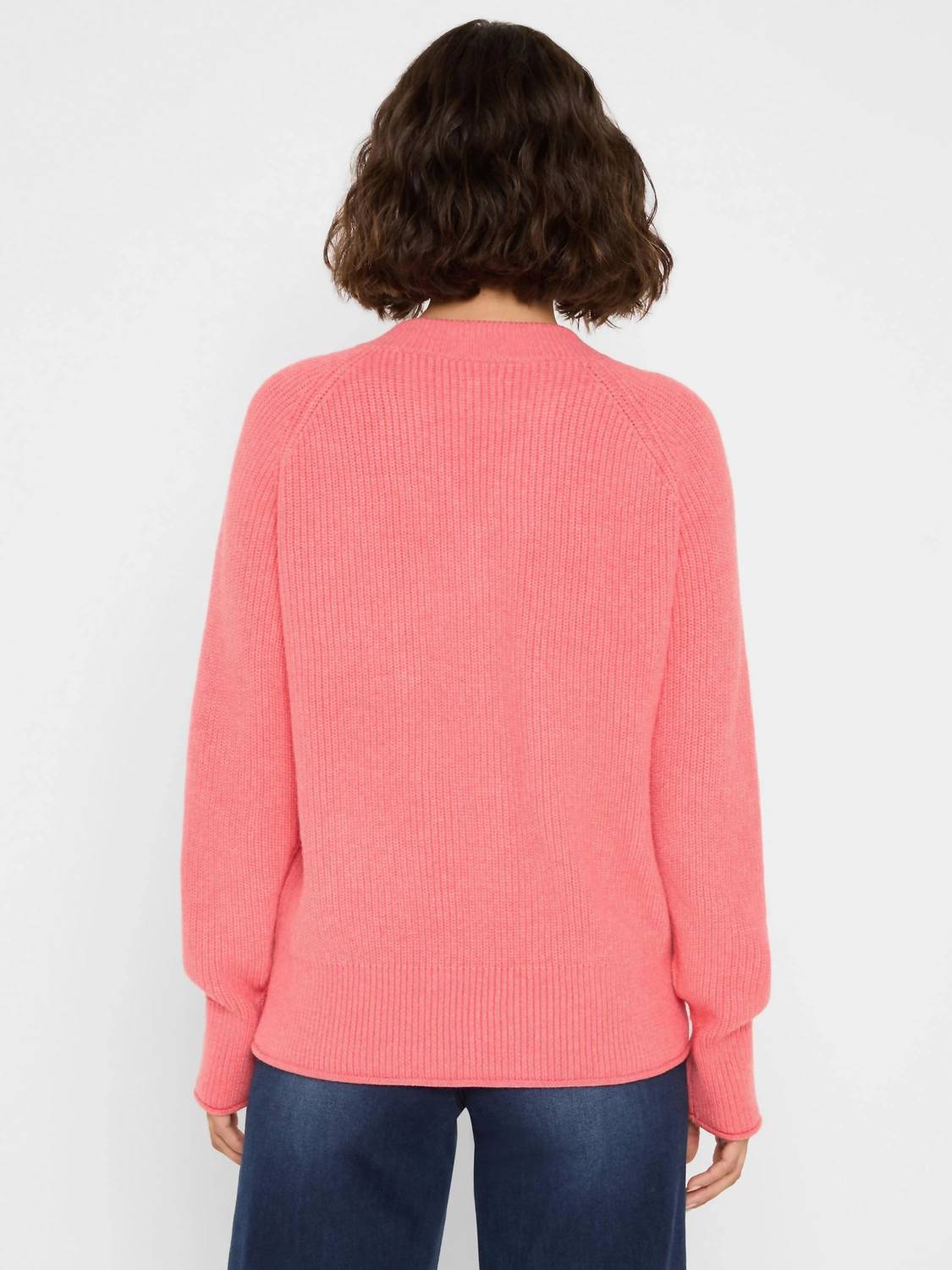 Nic + Zoe - V-Neck Shaker Stitch Sweater