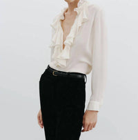 Nili Lotan - Lily Ruffled Blouse