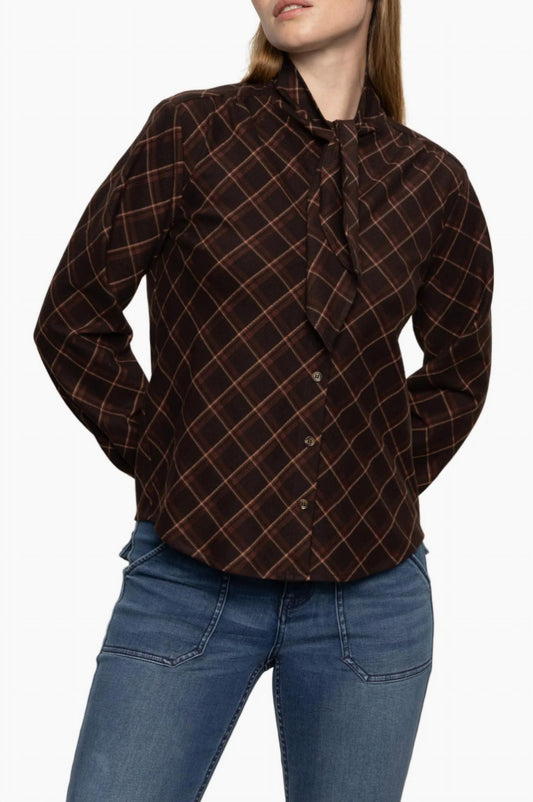 Sanctuary - Autumn Plaid Blouse