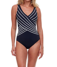 Gottex - Women’s Embrace V-neck Surplice One Piece Swimsuit