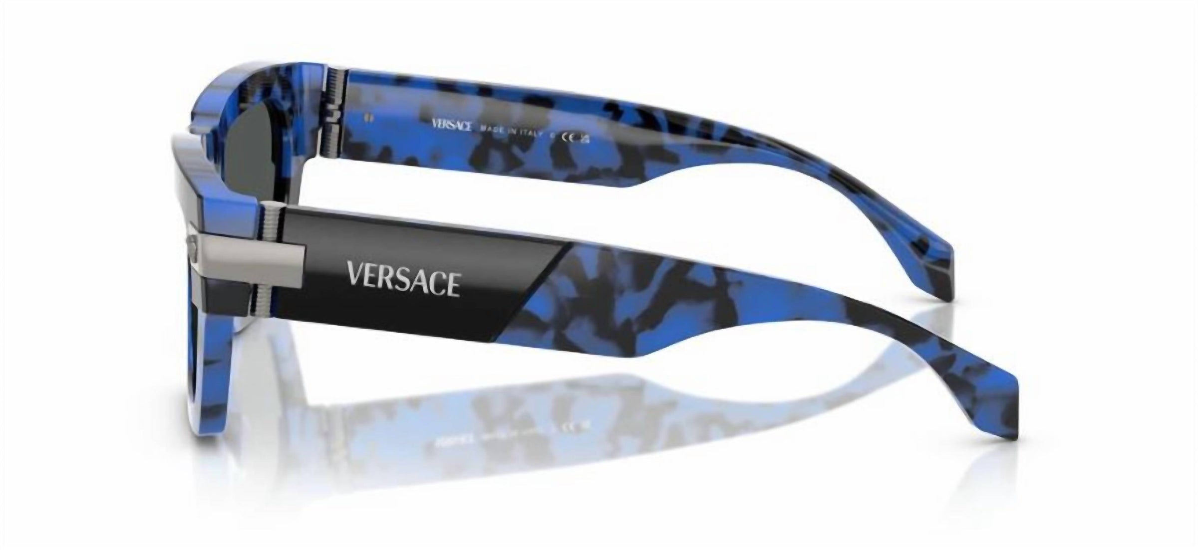Versace - Full Rim Rectangular Non Polarized Sunglasses 4464 - 545887