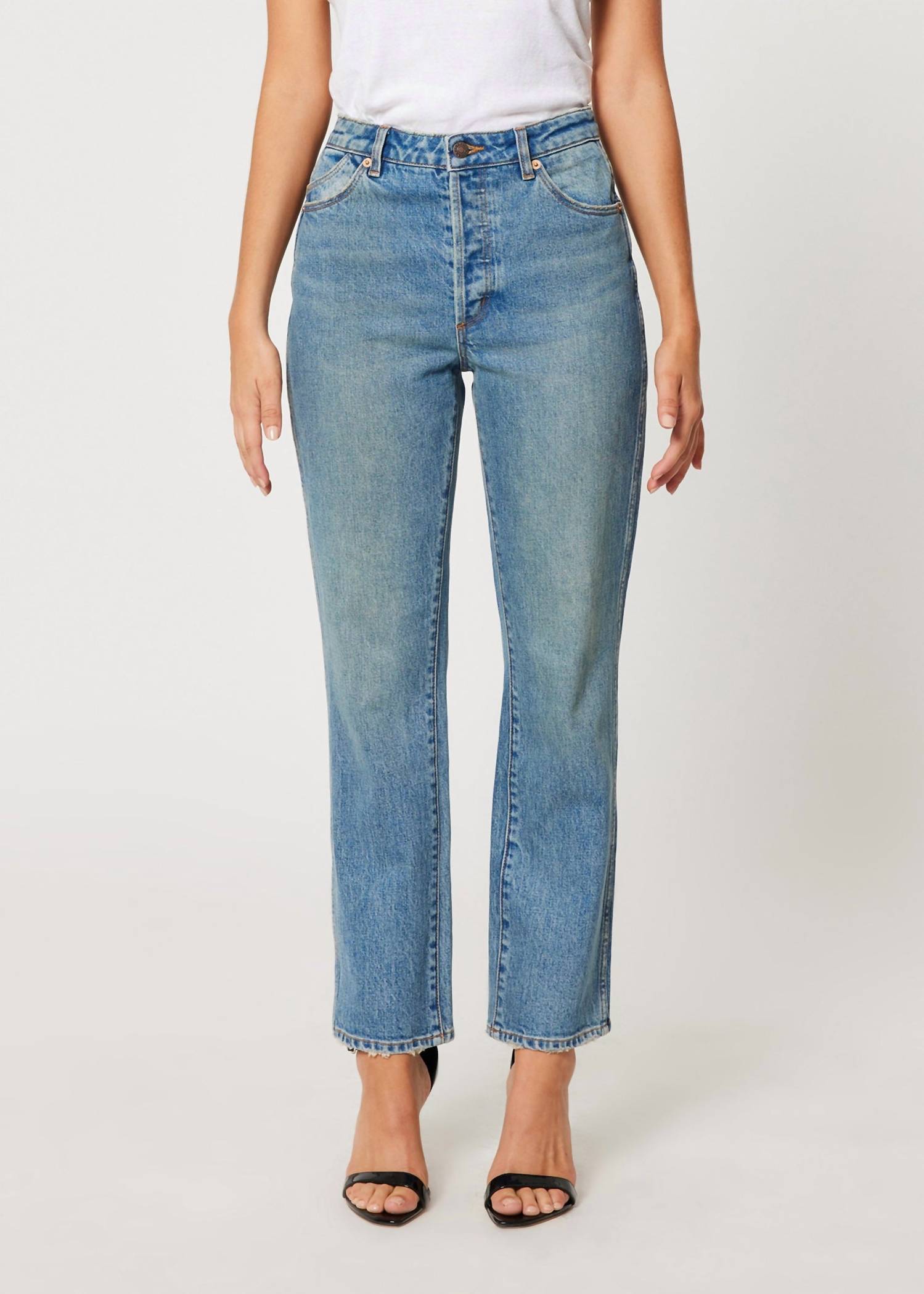 Rolla'S - Original High-rise Straight Leg Jean