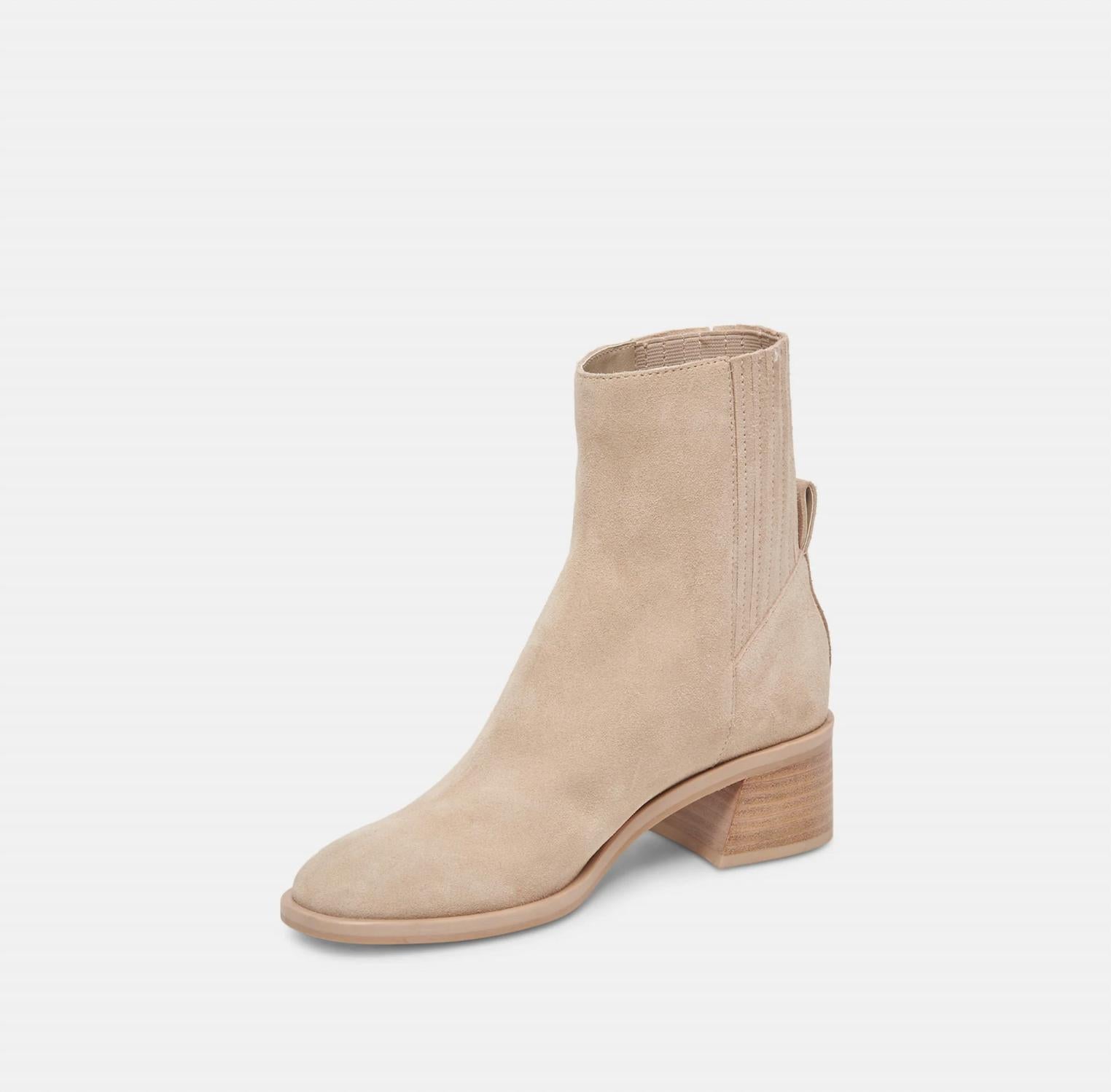 Dolce Vita Women's Linny Boots in dune suede h2o - women's shoe - alternate view