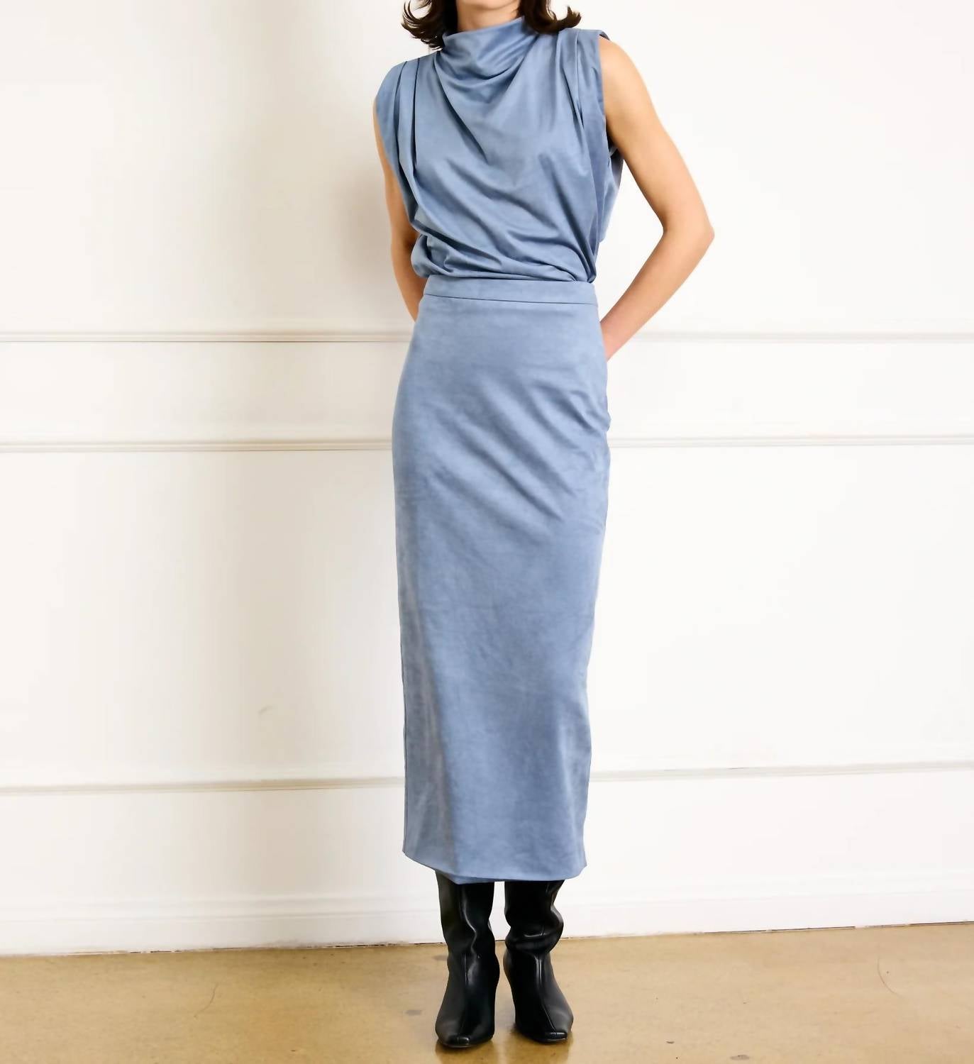 Line And Dot - Alix Midi Skirt