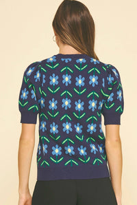 Pinch - Floral Sweater Top