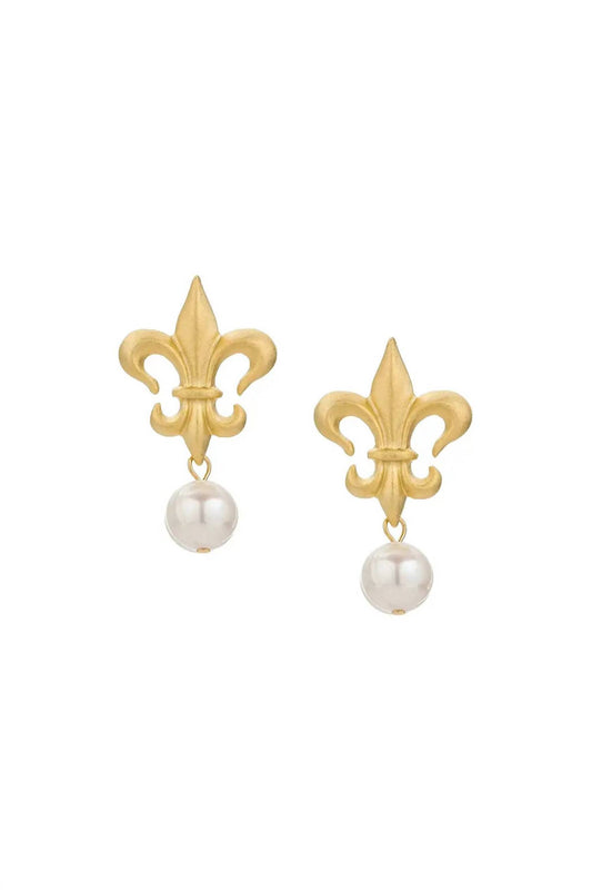 French Kande - Women's FK Fleur Pearl Earrings