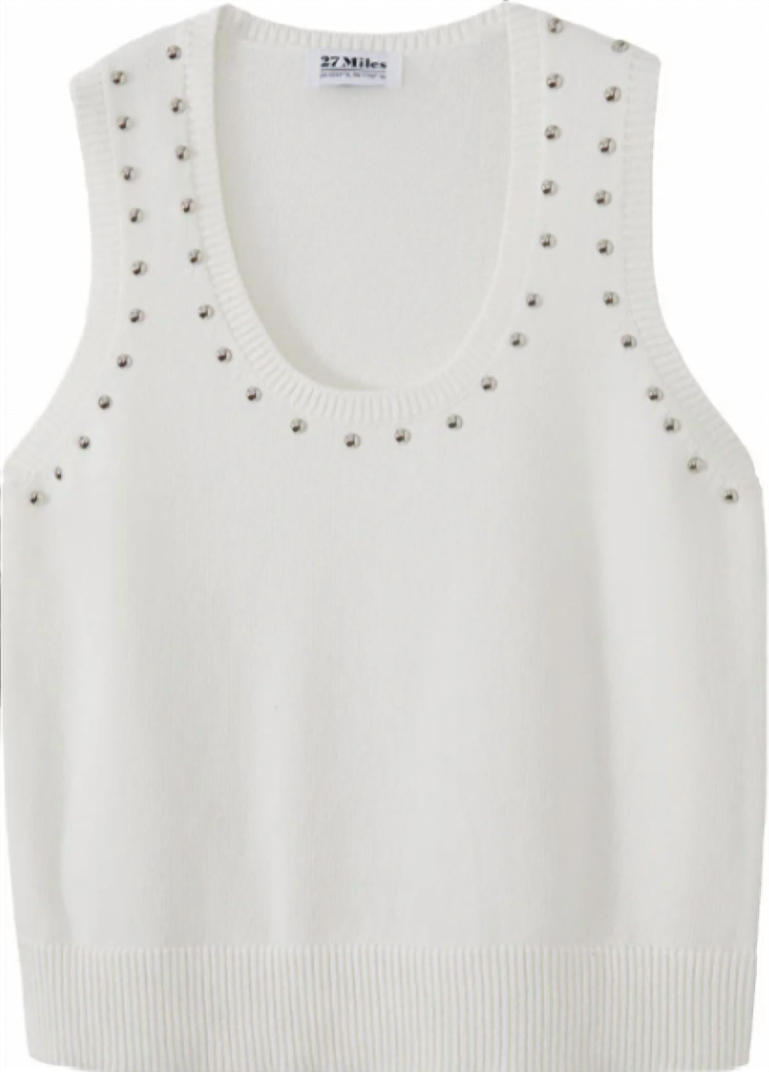 27 Miles Malibu - Nancy Studded Tank