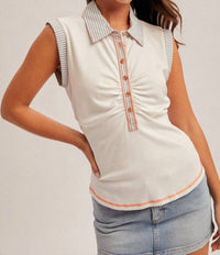Hem & Thread - Rib Tee Top