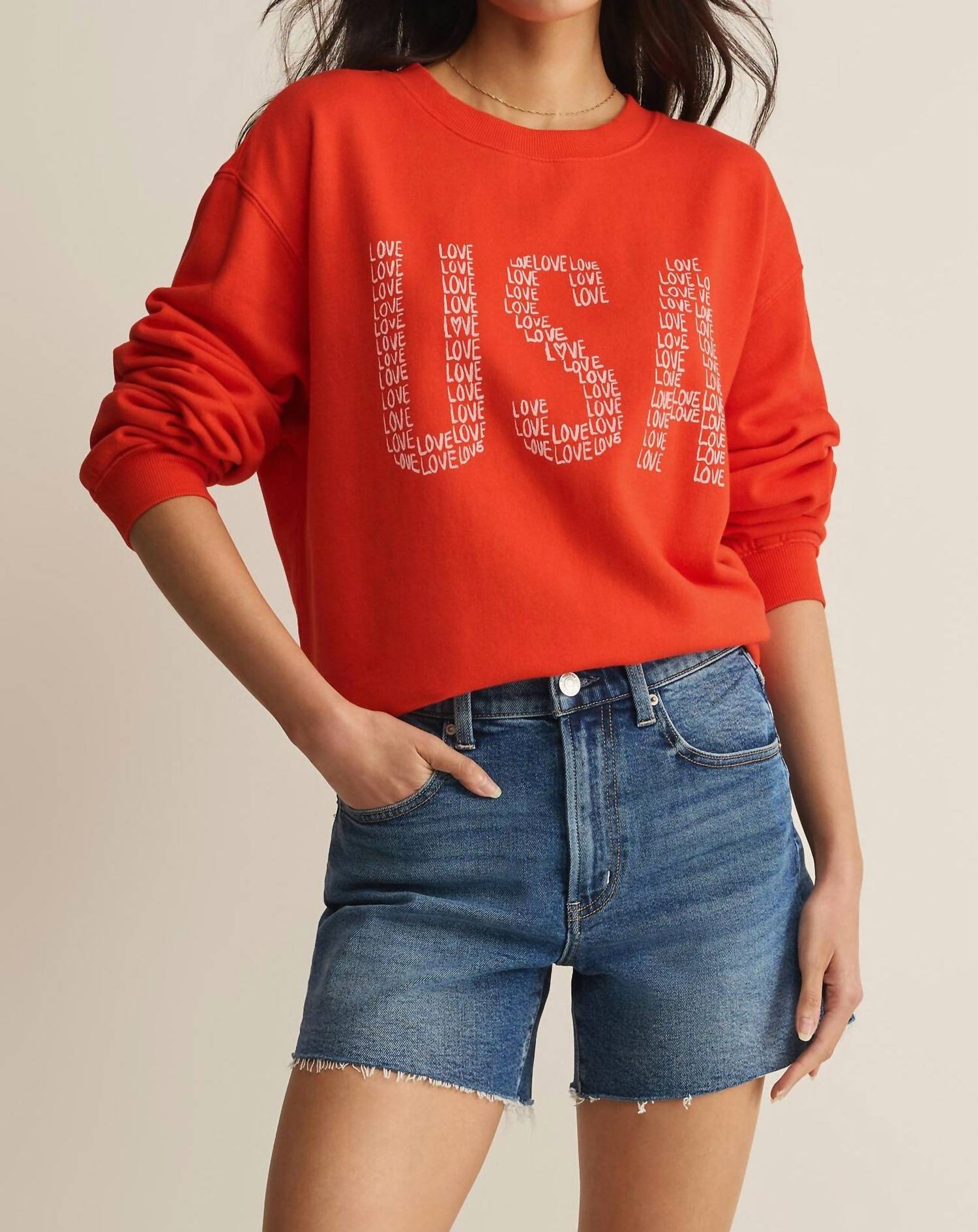 Z Supply - Love Boyfriend Sweatshirt