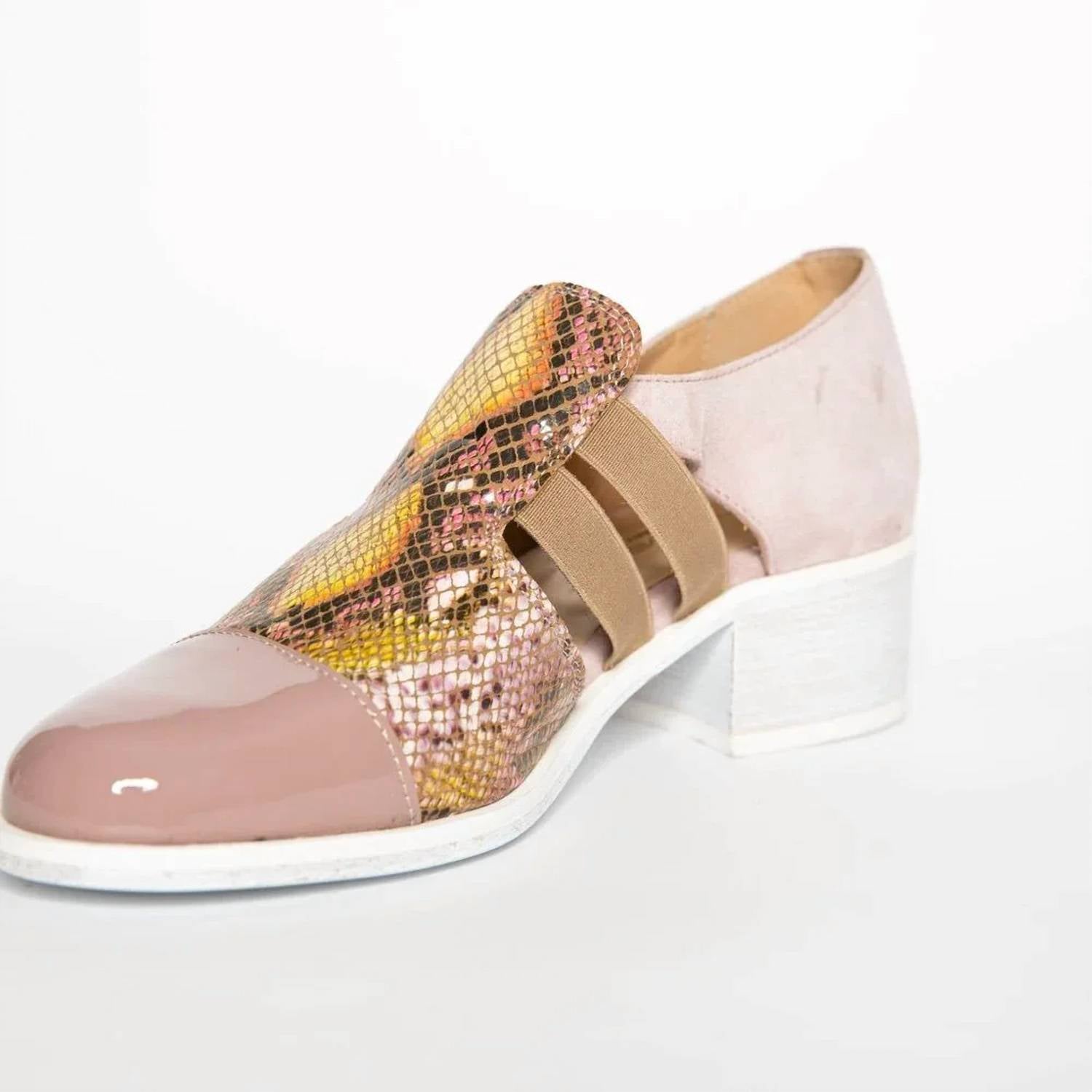 Unity in Diversity Women's Venta Loafer in diversity women s venta loafer in mauve reptile - women's flats - detail view