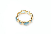 Avenue Chic - Women's Ovali Eternity Stacking Ring