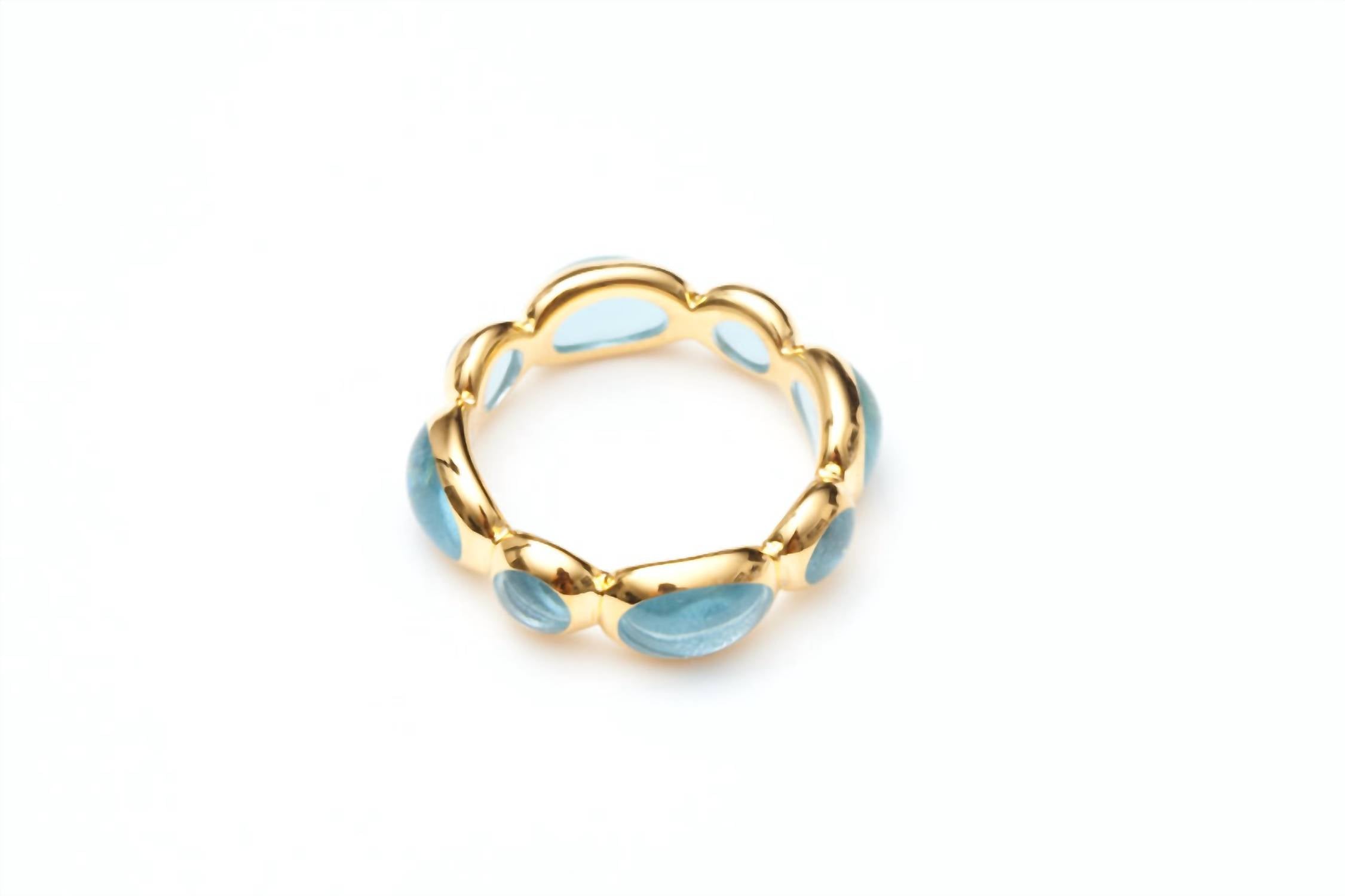 Avenue Chic - Women's Ovali Eternity Stacking Ring