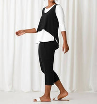 Sympli - Pleat Back Smock Top
