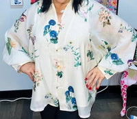Entro - After Hours Floral Top