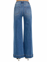 Risen - Perfect Fit Tummy Control High Rise Wide Leg Jeans