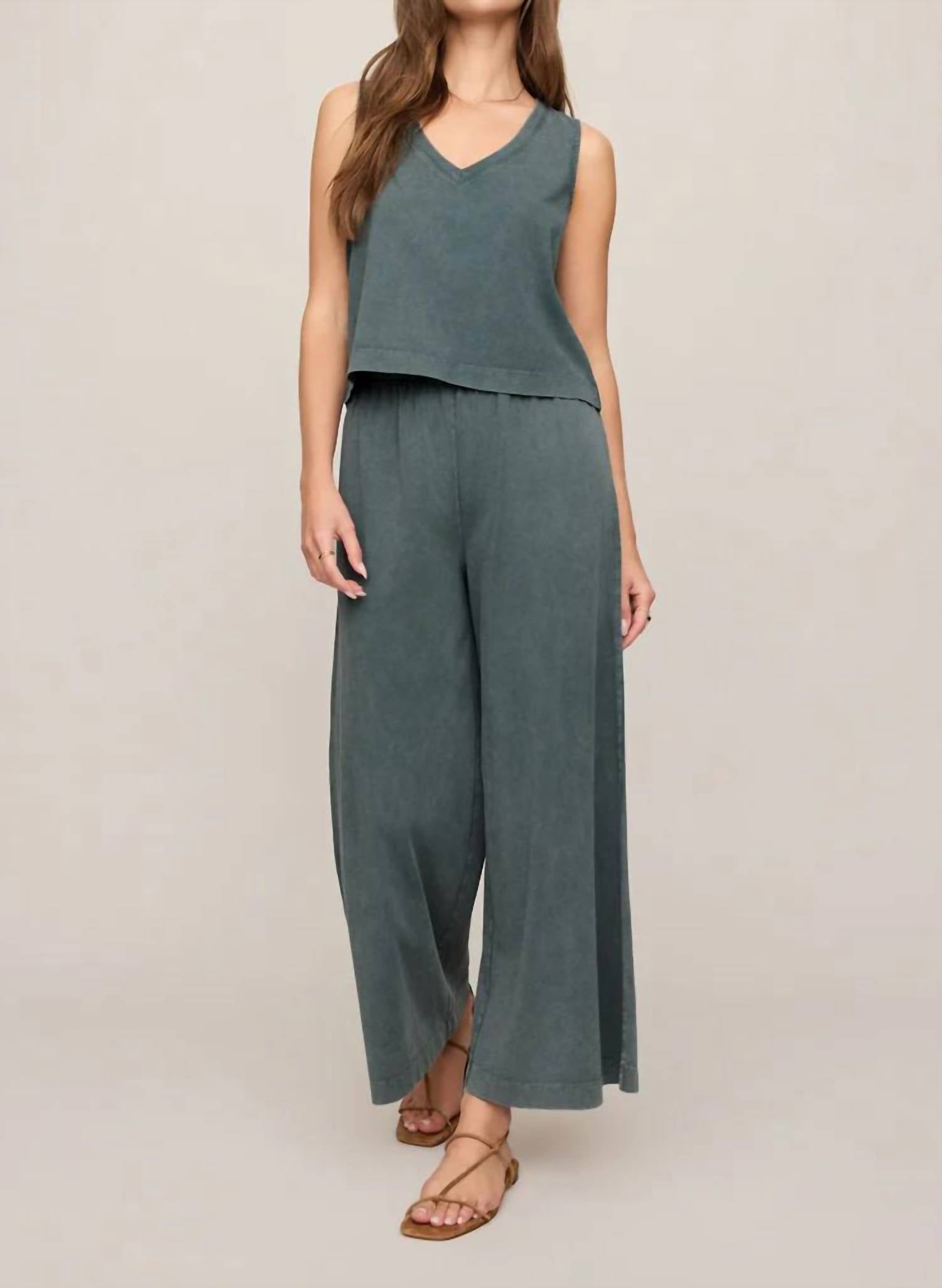 Z Supply - Scout Jersey Crop Flare Pants