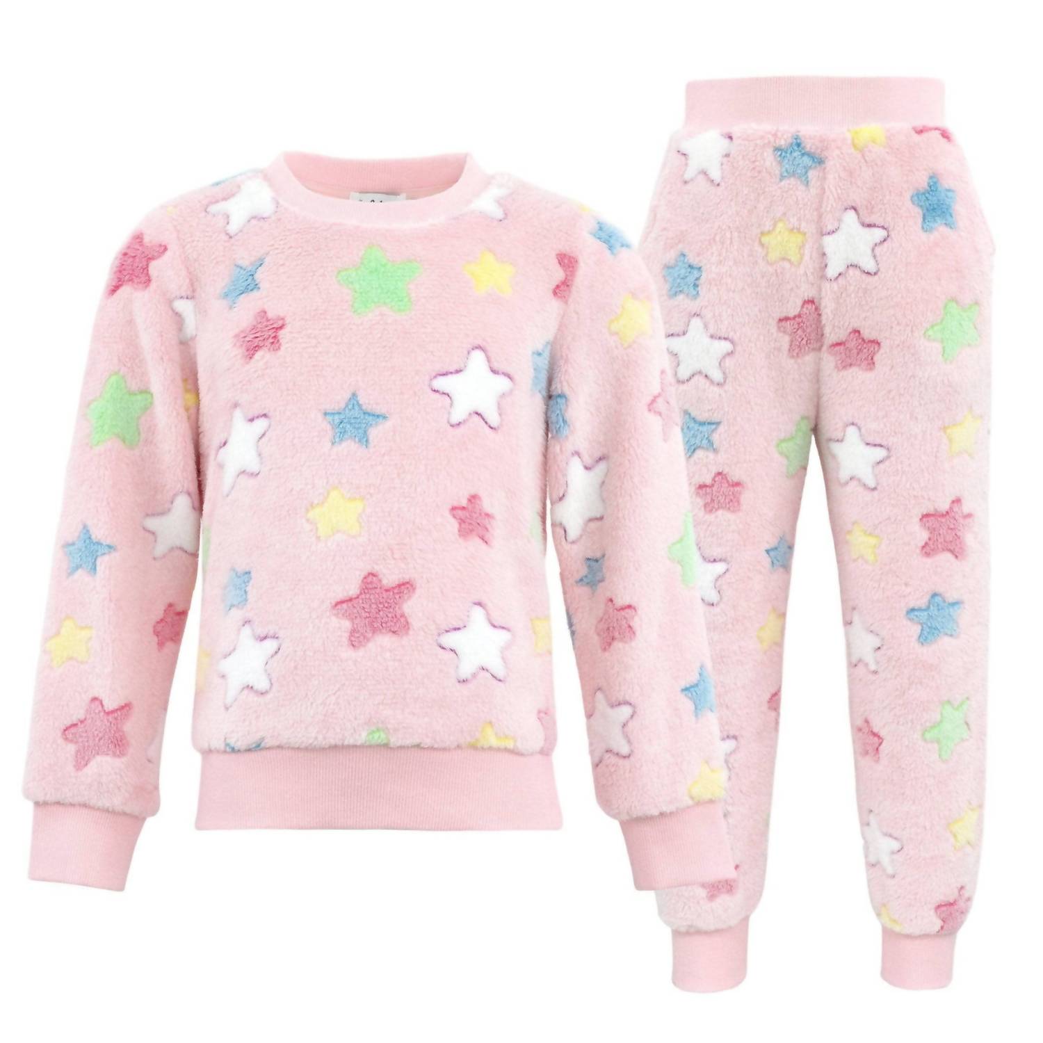 Lola + The Boys - Girl's Stars Fuzzy Set