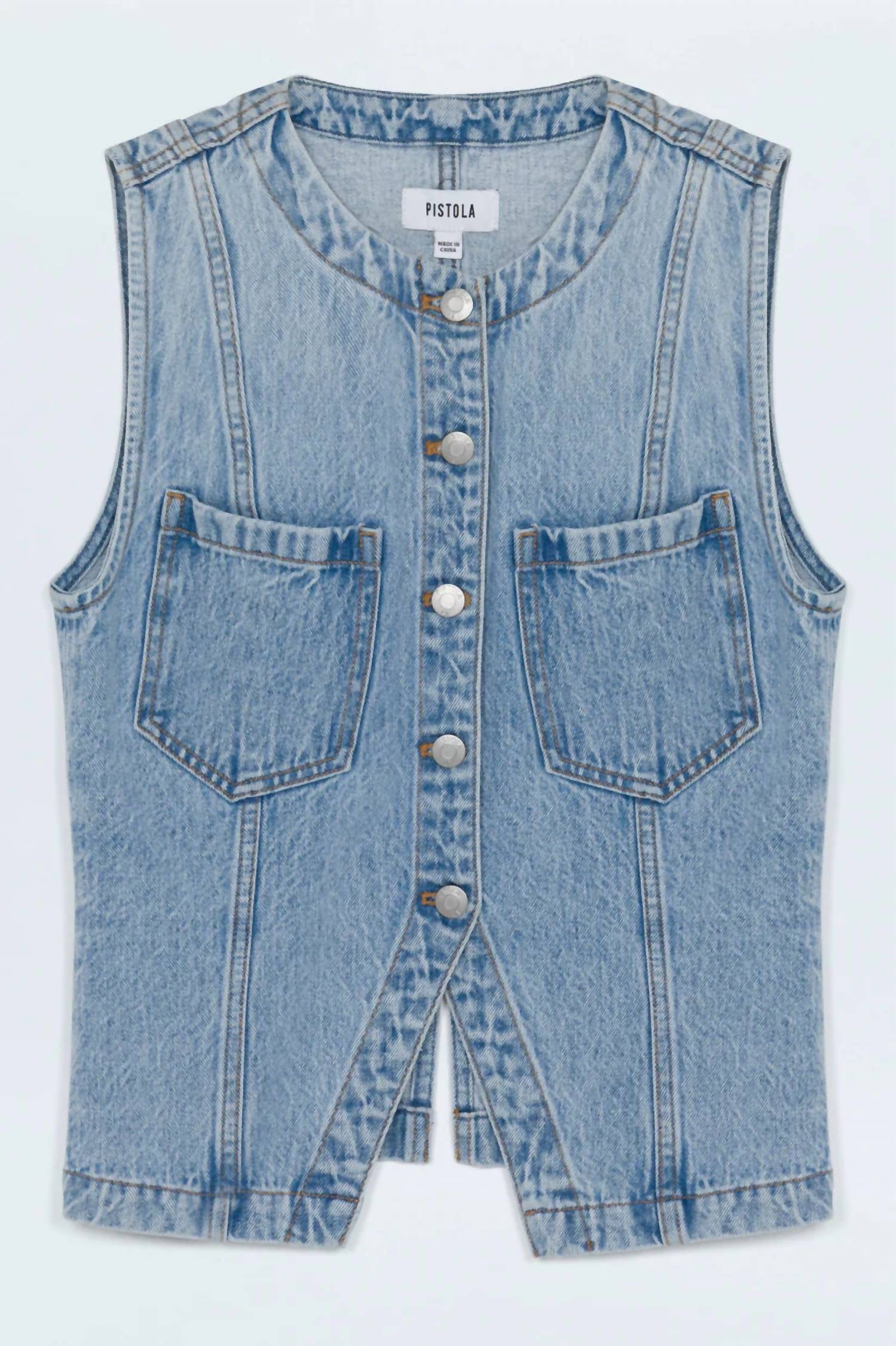 Pistola - Gia Fitted Collarless Vest