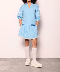 Maude Vivante - Noah V Neck Top