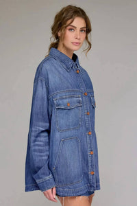 Hidden - Abbey Oversized Shacket