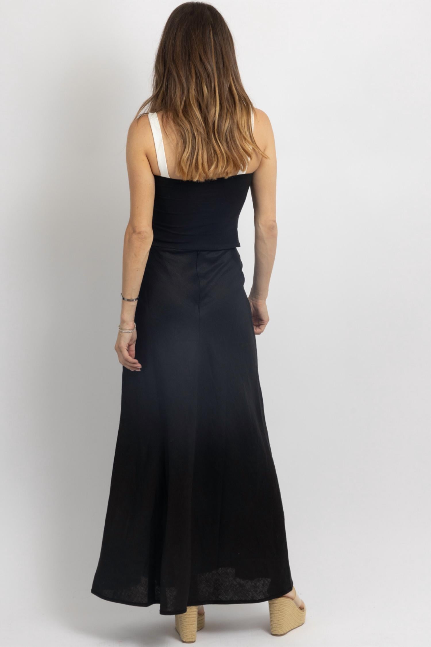 Olivaceous - Westover Linen Skirt