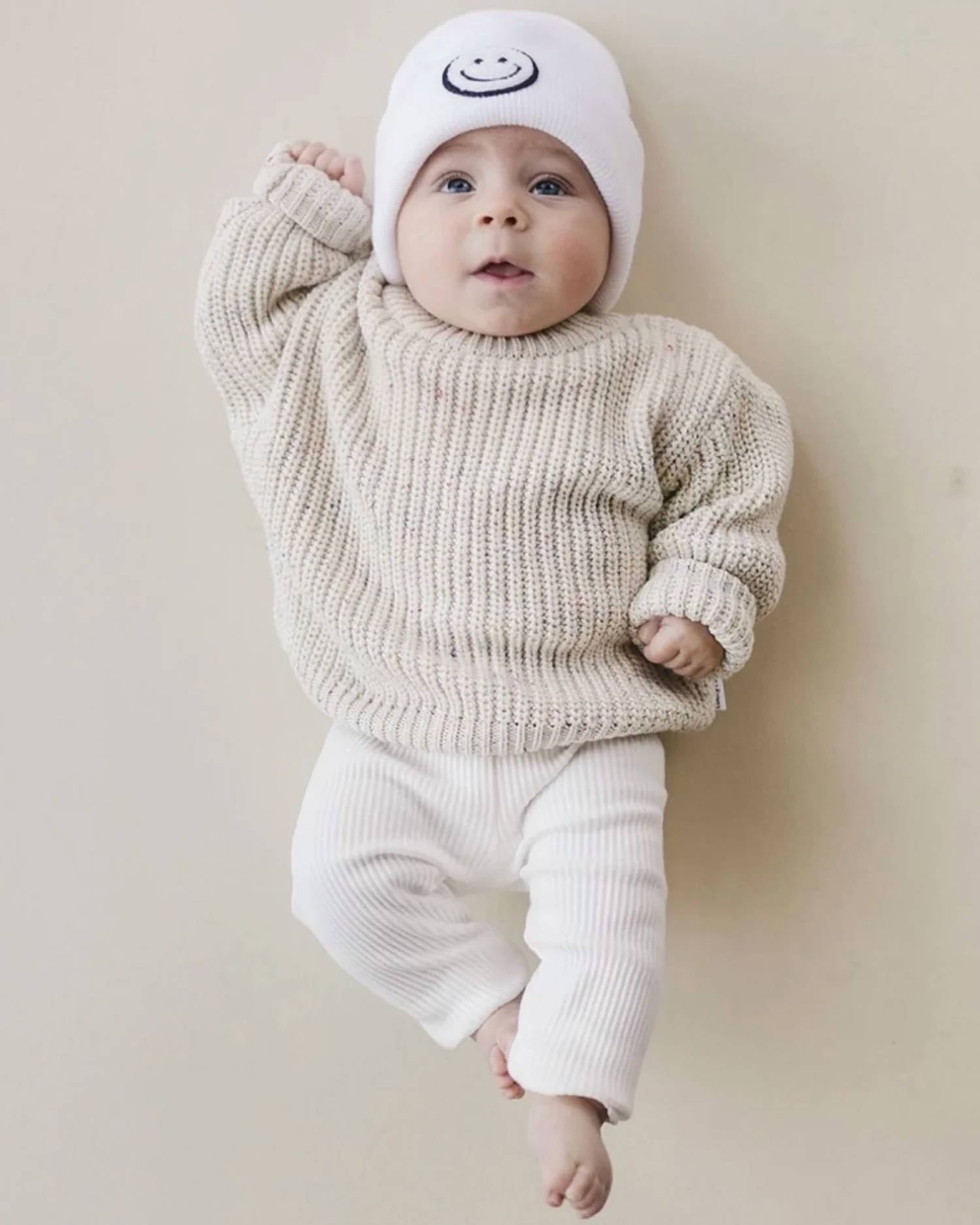 Lucky Panda Kids - Confetti Chunky Knit Sweater