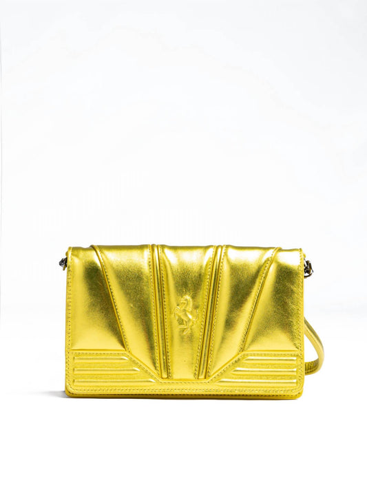 Ferrari - Women's Gt Patent Leather With Chain Bag