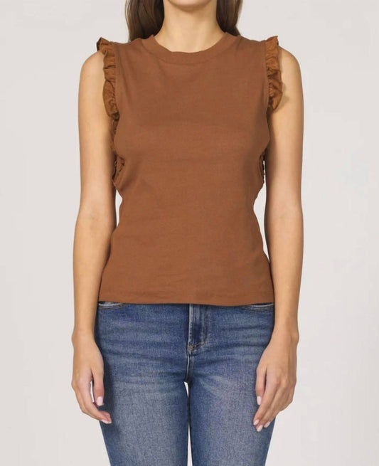 Dear John Denim - Bridget Ruffle Sleeve Top