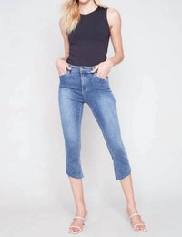 Charlie B - Asymmetrical Raw Edge Jean
