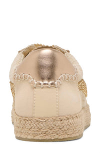 Dolce Vita Women's Notice Beaded Mesh Espadrille Sneaker in gold multi - women's shoe - view 4