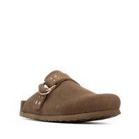 Xti Women's Suede Clog in taupe - women's shoe - view 4