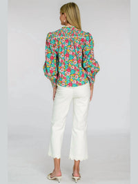 Elizabeth James The Label - Emily Balloon Sleeves Top