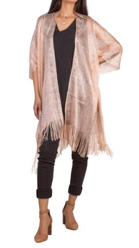 Gigi Moda - Spiaggia Open Front Kimono